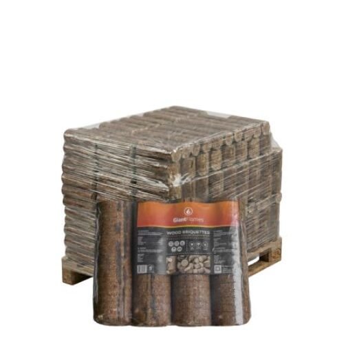 Giant Flames Holzbriketts 190 Packungen x 4,8 kg (912kg)