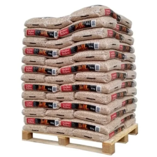 WOODSTOCK Holzpellets ENplus A1 3150kg 3 Paletten Nadelholz